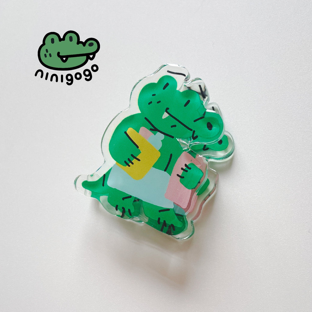 Acrylic Binder Clip by LuLuFun Studio – NINIGOGO Bath EGO Page Marker