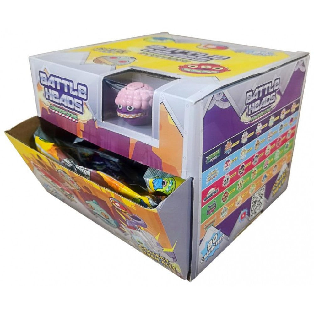 Snaps Battleheads Blind Bags - Collectible Surprise Action Toy Figures