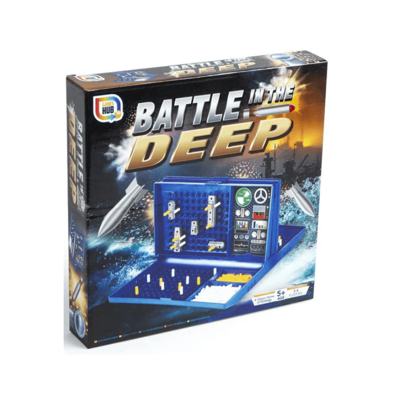 Battle In The Deep Battleship Strategy Board Game by PoundFun – Family Fun