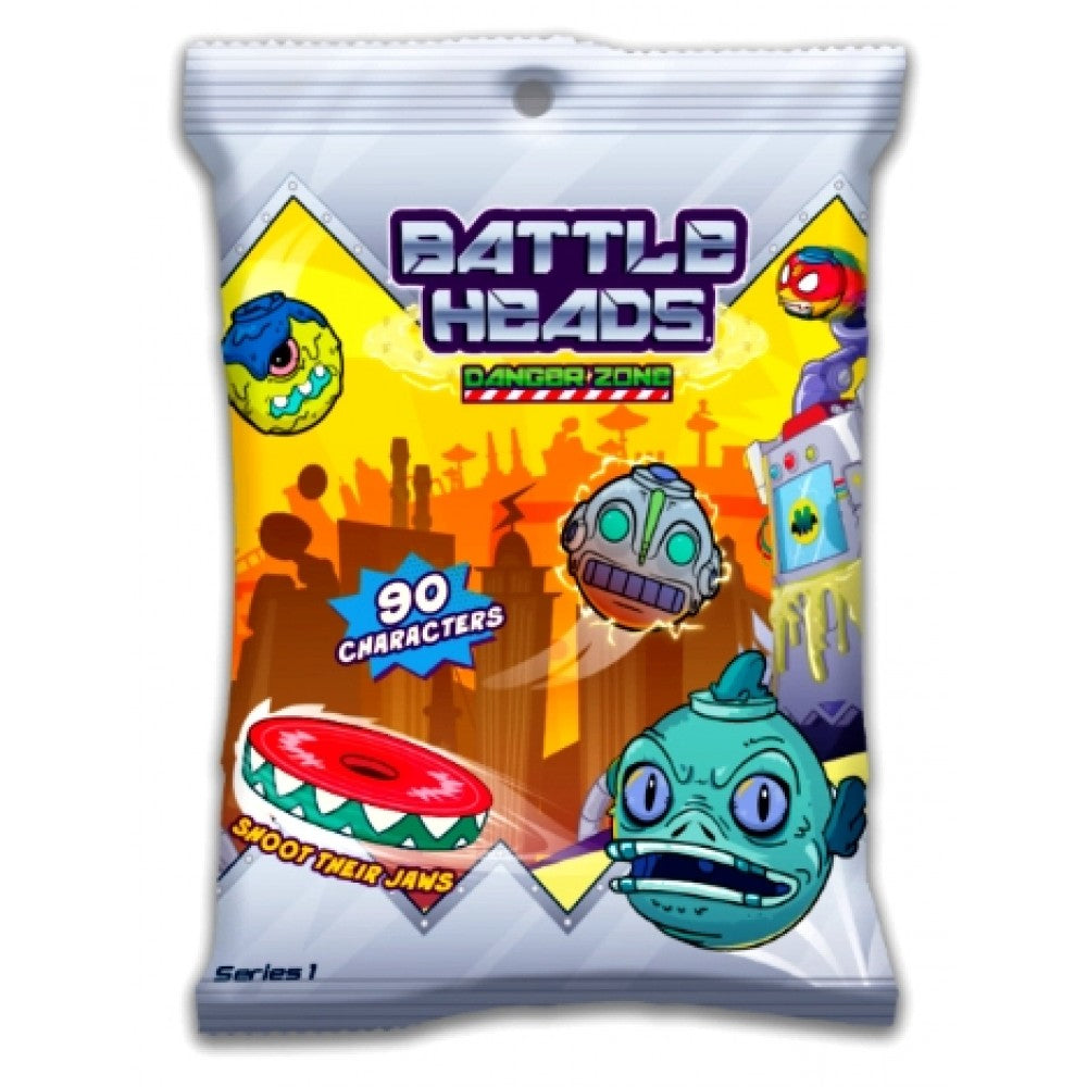 Snaps Battleheads Blind Bags - Collectible Surprise Action Toy Figures