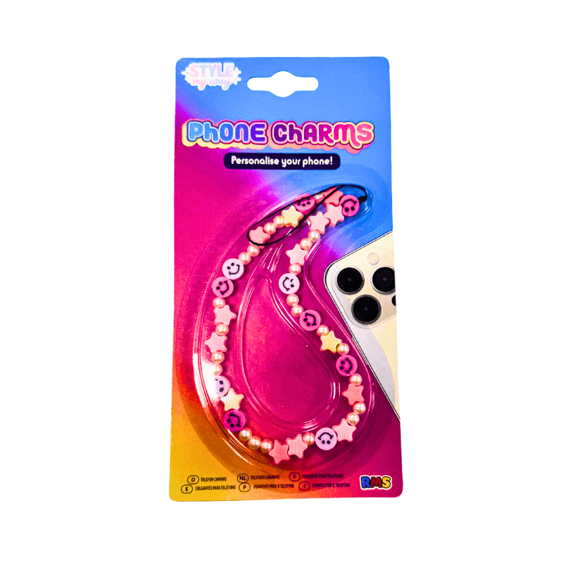 PoundFun Beaded Phone Charm – Y2K Aesthetic Trendy Tech Accessory