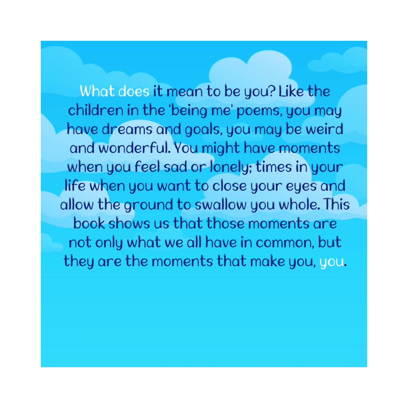 Being Me: Kids Educational Poetry Book on Mental Health | PoundFun