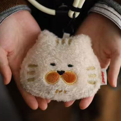 LuLuFun Studio Bellin Kitty Mini Plush Bag | Cute AirPods Pouch