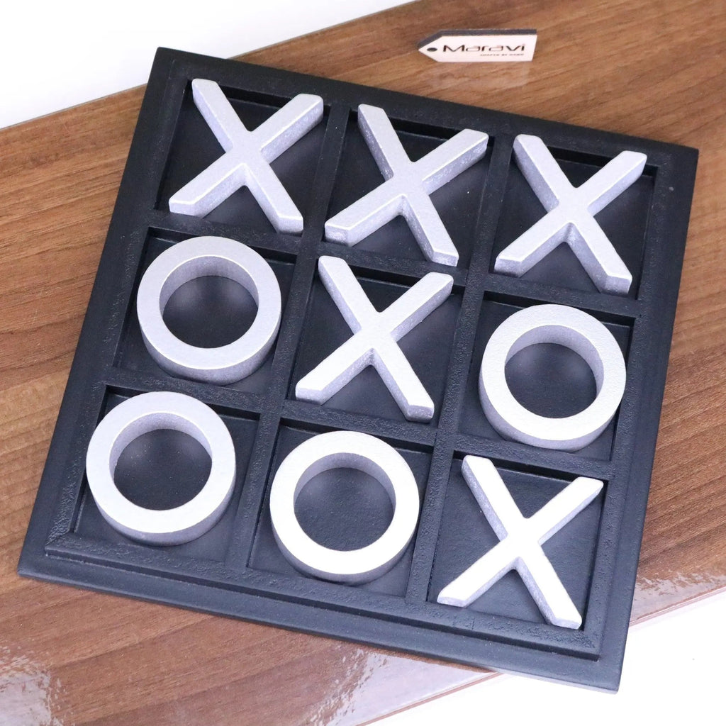 Bhavari Wooden Tic Tac Toe Game