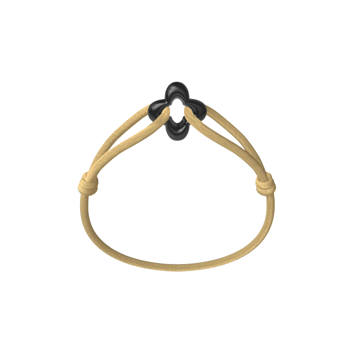 Black Clover Cord Bracelet