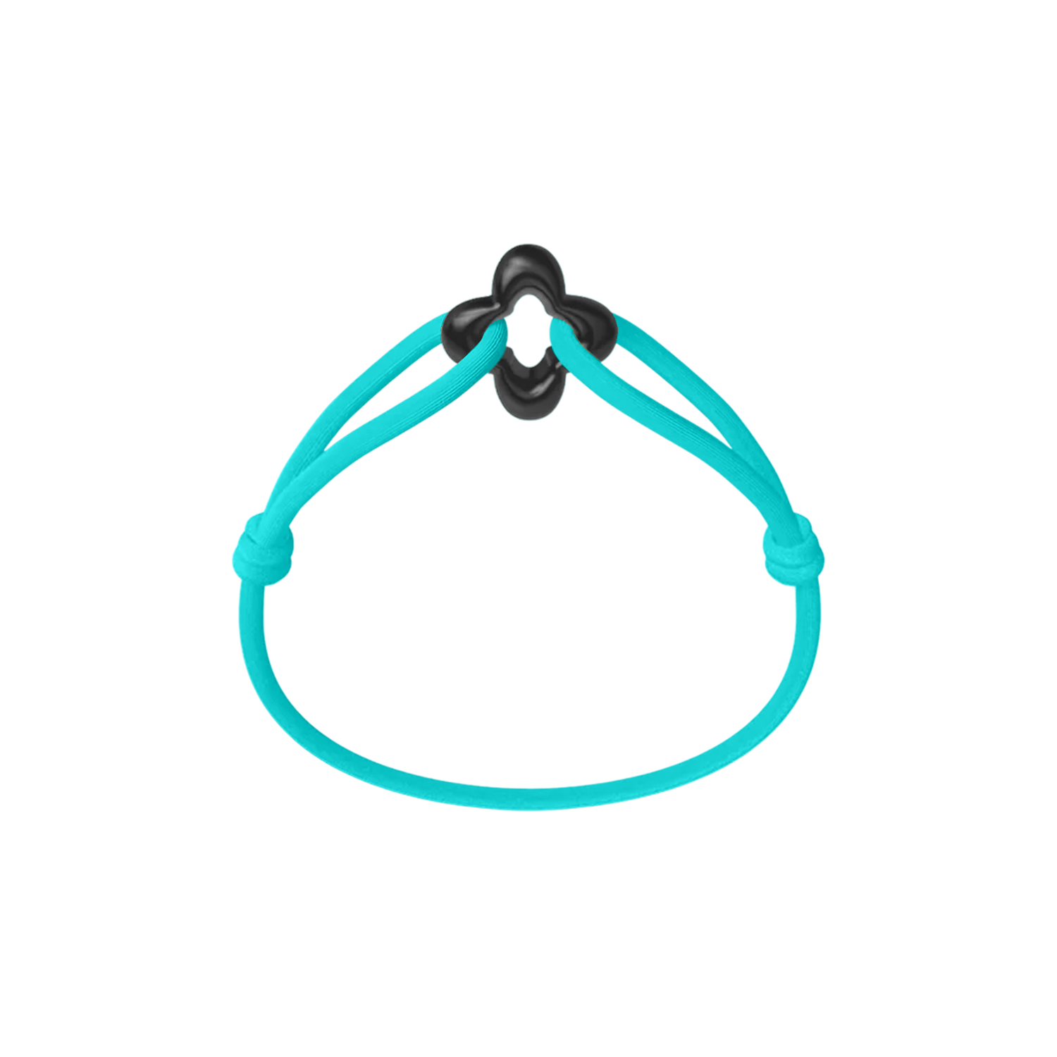 Black Clover Cord Bracelet