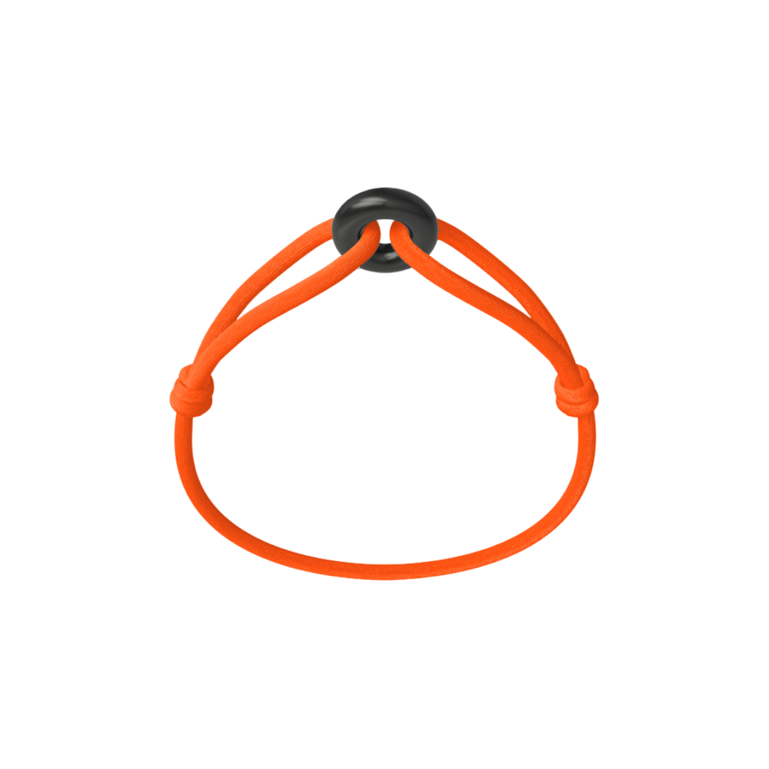 Black Soho Cord Bracelet
