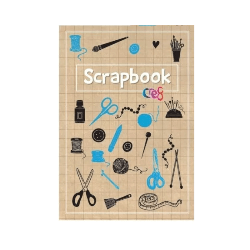 PoundFun Blank A4 Scrapbook – Versatile Memory Book & Photo Album