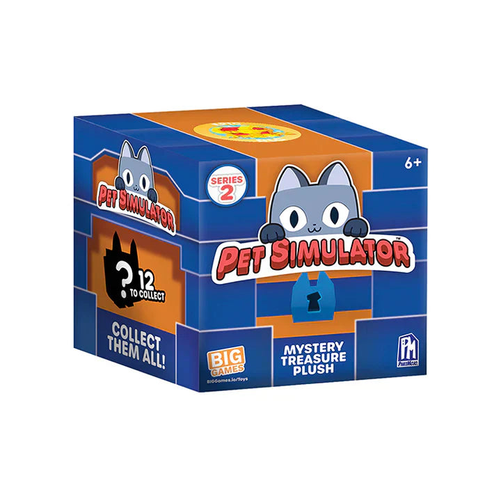 Pet Simulator Series 2 Mystery Treasure Plush with DLC Code by Snaps