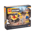 Block Tech Construction Digger Set - PoundFun Building Blocks Toy
