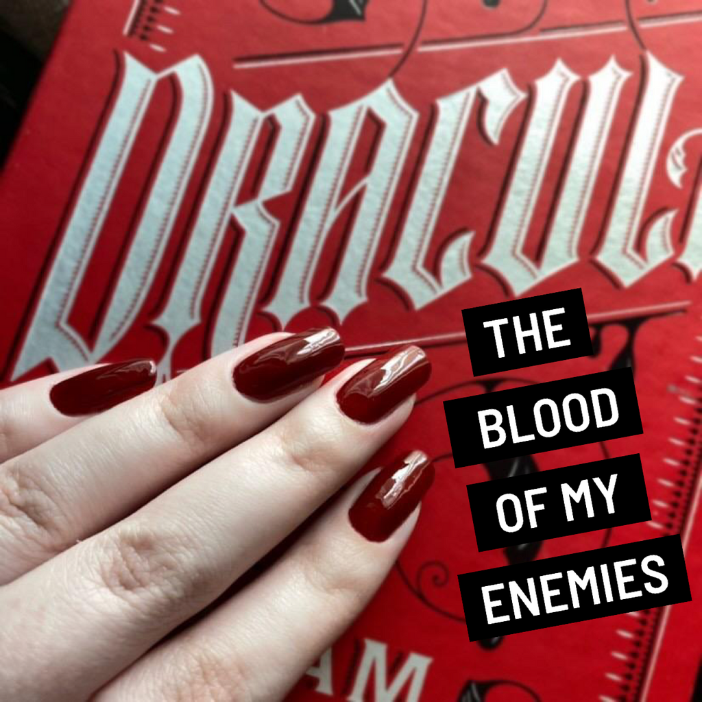 Radioactive Unicorn The Blood of my Enemies Nail Polish – Deep Red Vegan