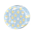PoundFun Blue Easter Chick Paper Party Plates – 10 Pack Eco-Friendly