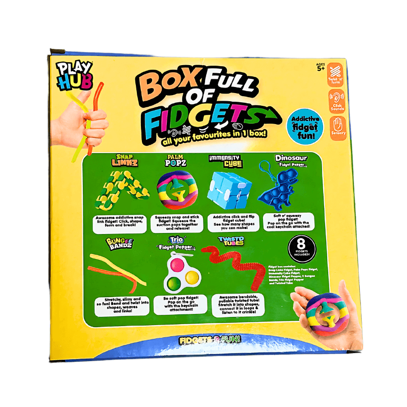 PoundFun Box Full of Fidgets – Sensory Stress Relief Toy Set for Kids