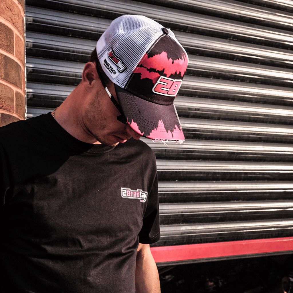 Uggly & Co Brad Ray No. 28 Heavyweight Cotton Racing Graphic Tee