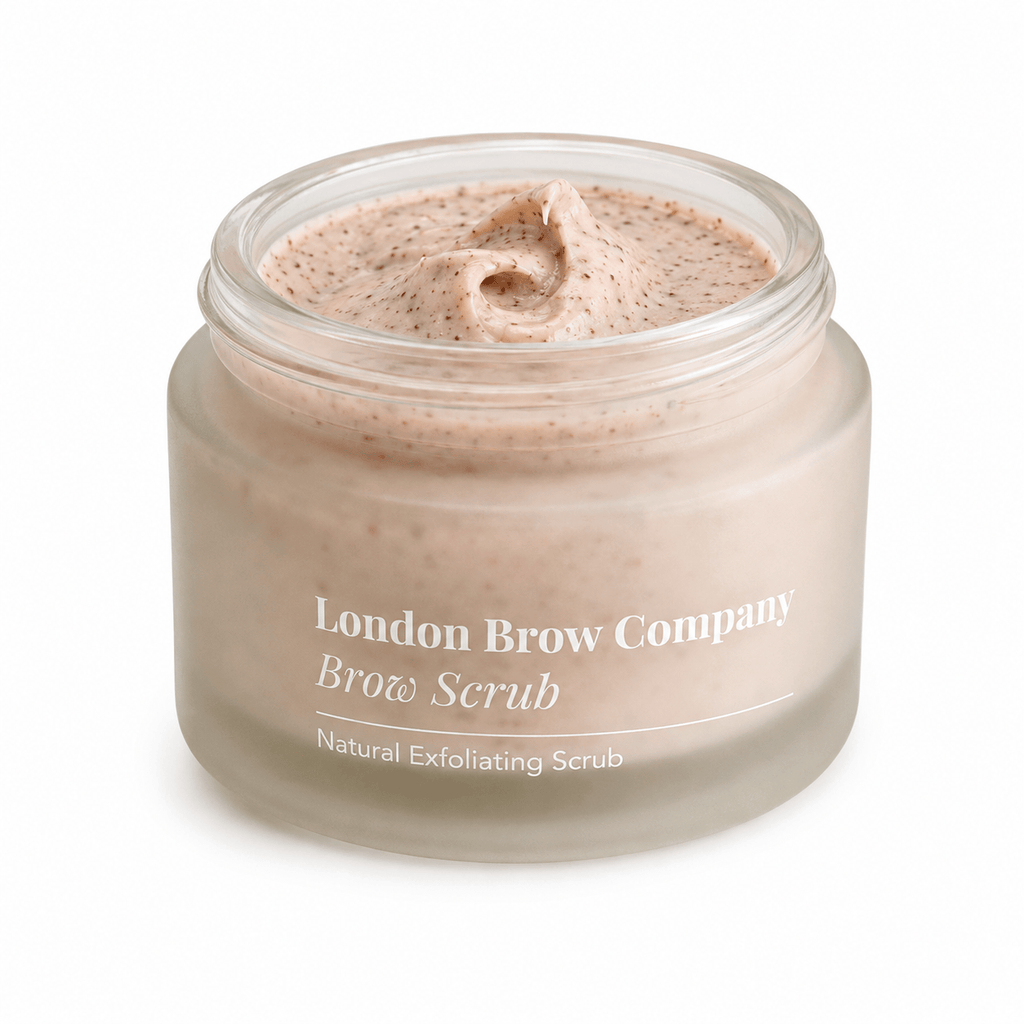 London Brow Exfoliating Brow Scrub – Natural Henna & Tint Prep (50g)