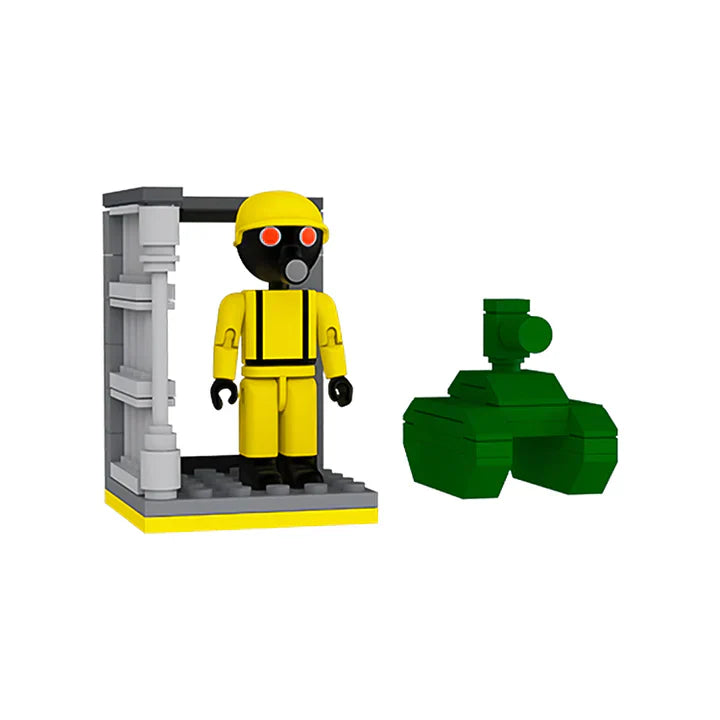 Piggy Series 1 Buildable Construction Set with Posable Figure by Snaps
