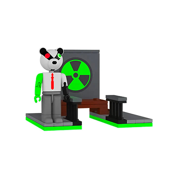 Piggy Series 1 Buildable Construction Set with Posable Figure by Snaps