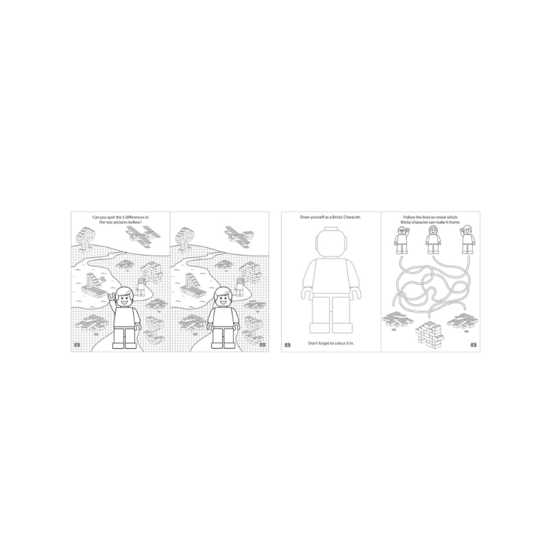 PoundFun Building Blocks Puzzle Book | Educational Fine Motor Toy
