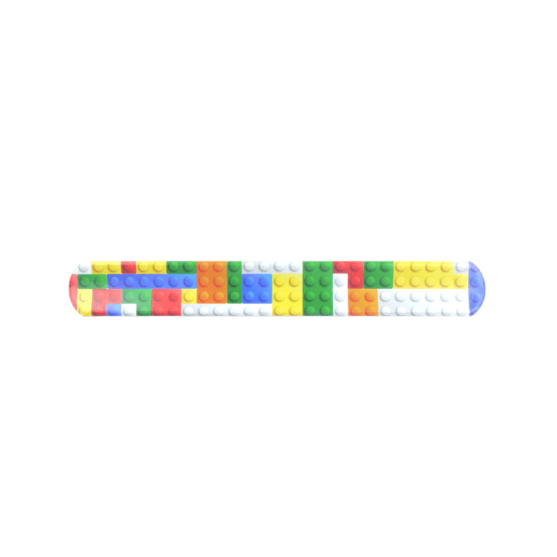 PoundFun Building Blocks Snap Bracelet – Customizable Creative Fidget Toy