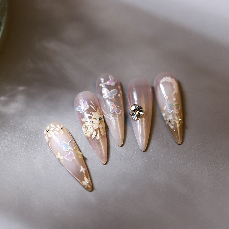 Butterfly Dream Nail Deco Stickers | LuLuFun Studio DIY Nail Art Decals
