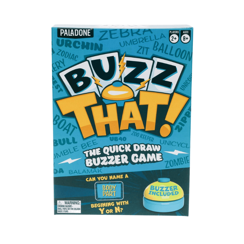 Buzz That Quiz & Reaction Game by PoundFun – Family Trivia Party Game