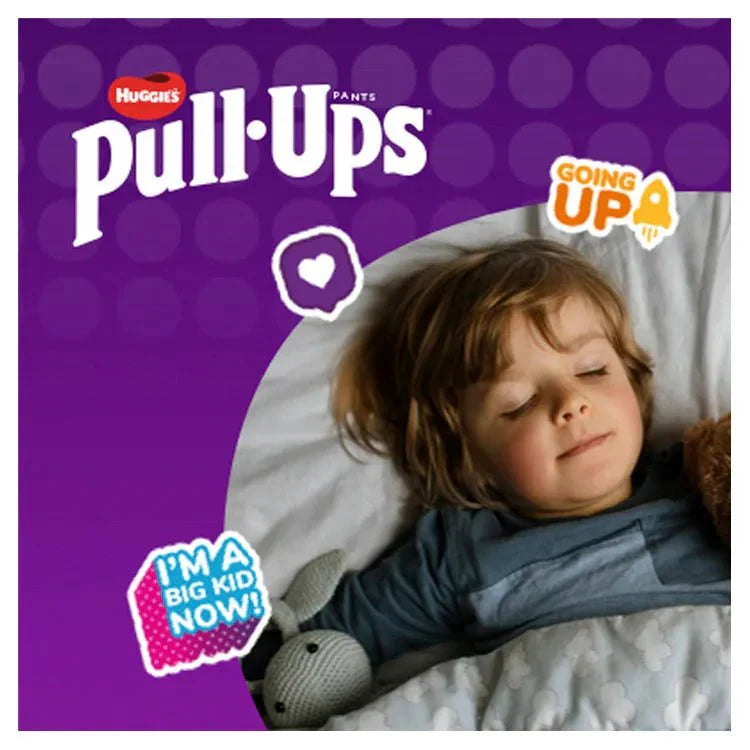 Huggies Pull-Ups Unisex Day Time Nappy Pants Size 6 - 20 Nappies