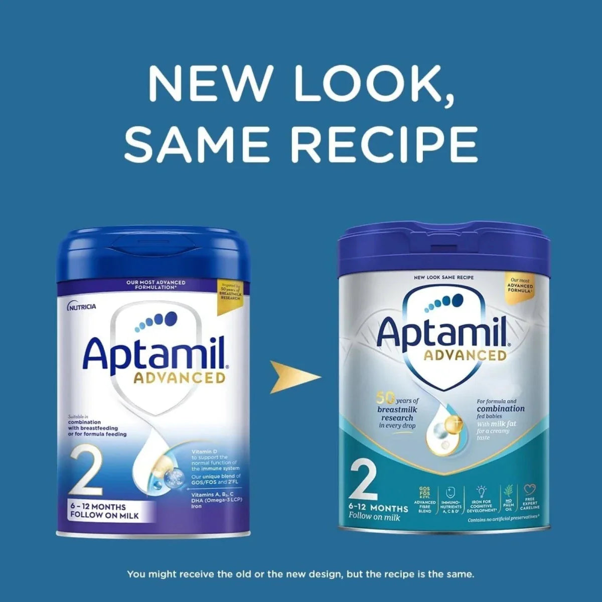 Aptamil Advanced 2 Follow On Milk Formula 6-12 months 800g