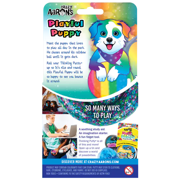 Snaps Putty Pets Playful Puppy Thinking Putty - Bouncing Sensory Toy