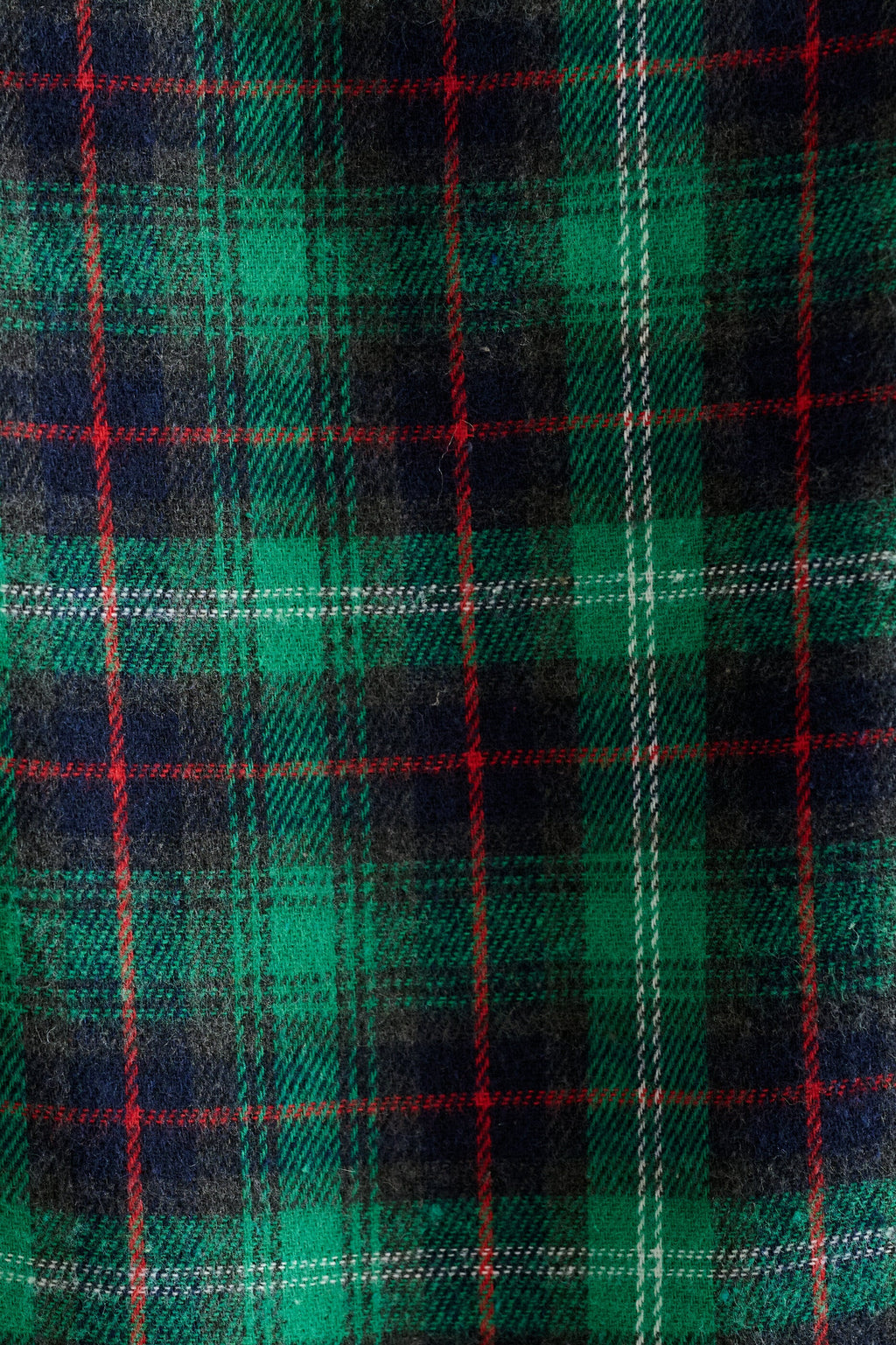 Catlin Winter Check Button Through Midi Dress – Green