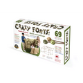Crazy Forts! Kids Building Toy Construction Set by Snaps - 69 Pieces