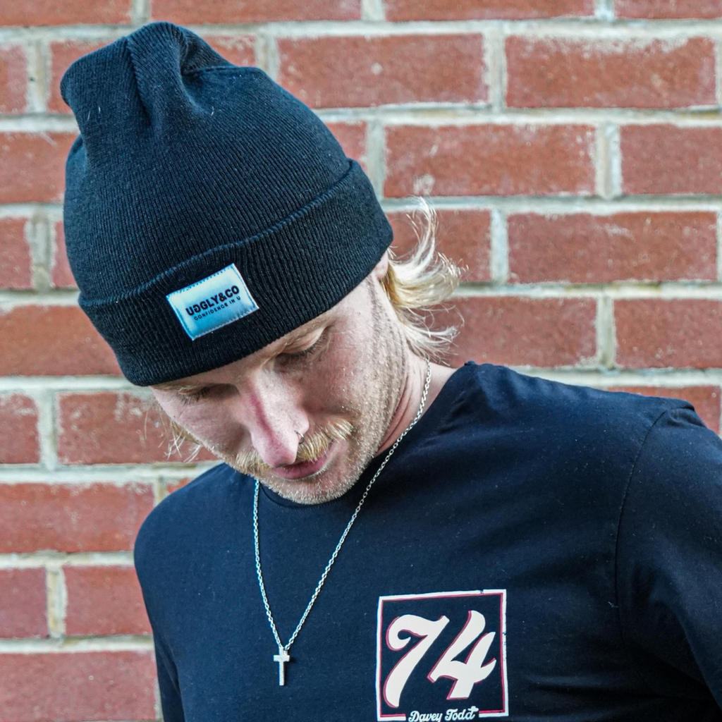Davey Todd 74 Beanie – Uggly & Co Official Isle of Man TT Racing Hat