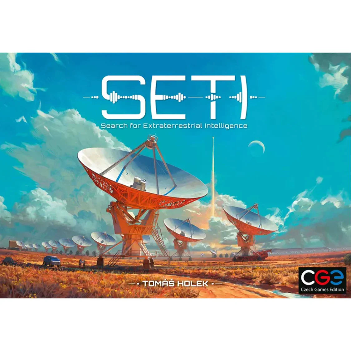 SETI: Search for Extraterrestrial Intelligence Board Game by Snaps
