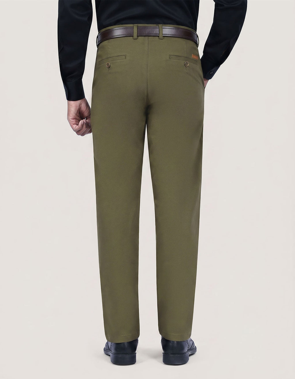 Twill Chino Trouser – Olive