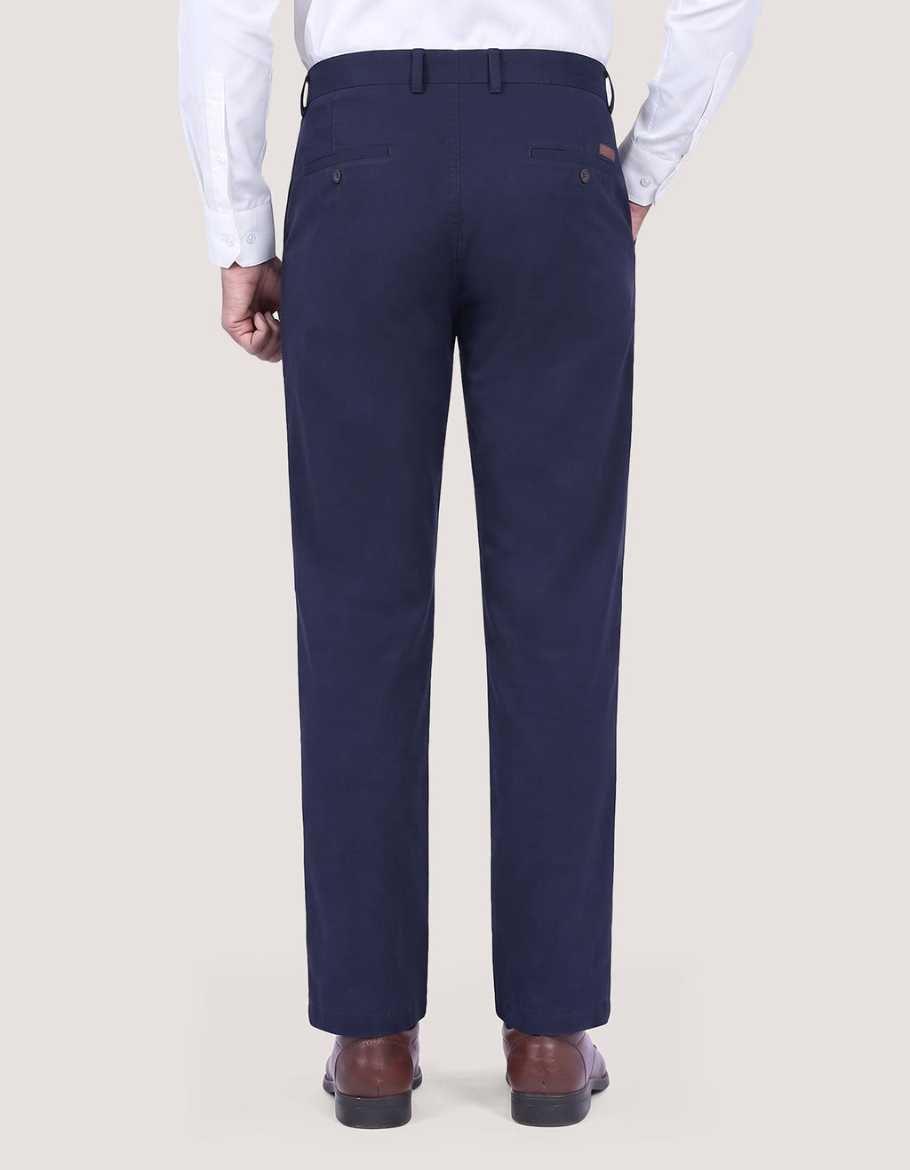 Navy Cross Pocket Twill Chino Trouser