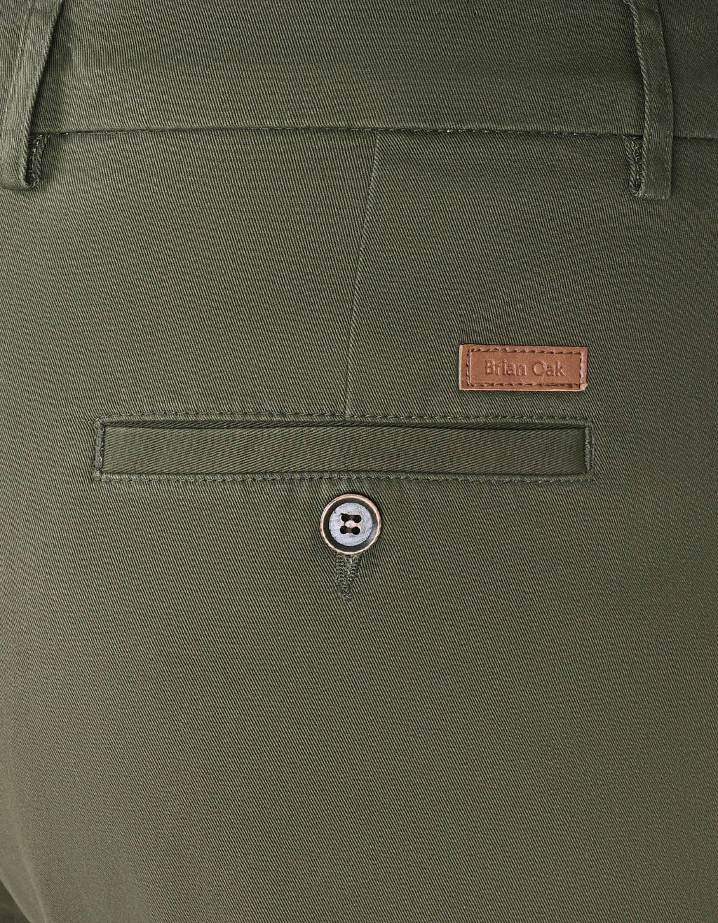 Smart Fit Olive Chino Trouser