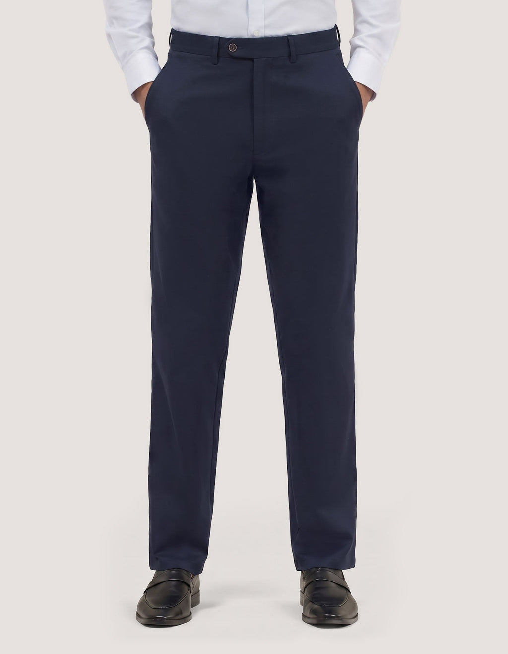 Navy Moleskin Chino Trouser