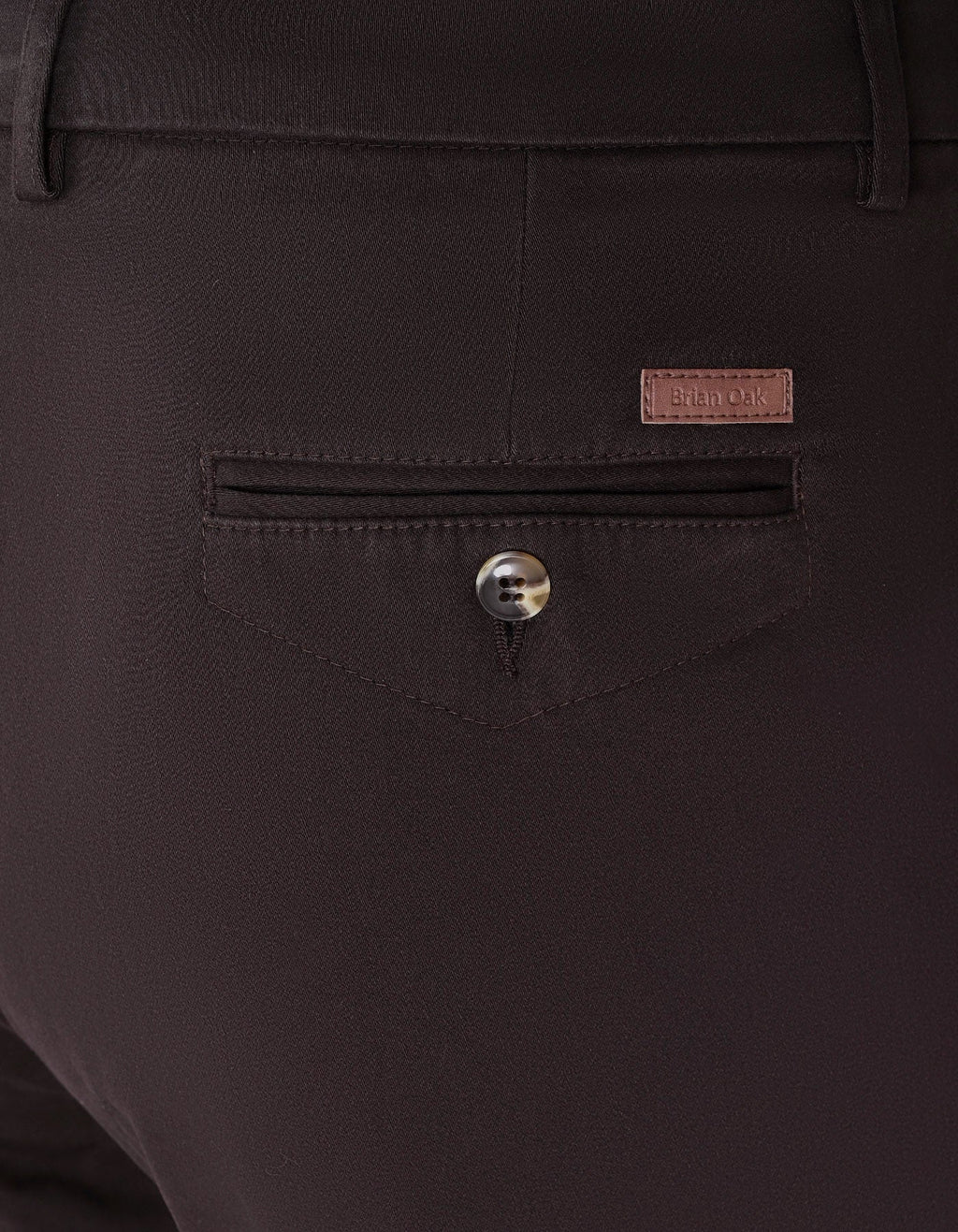 Chocolate Brown Moleskin Chino Trouser