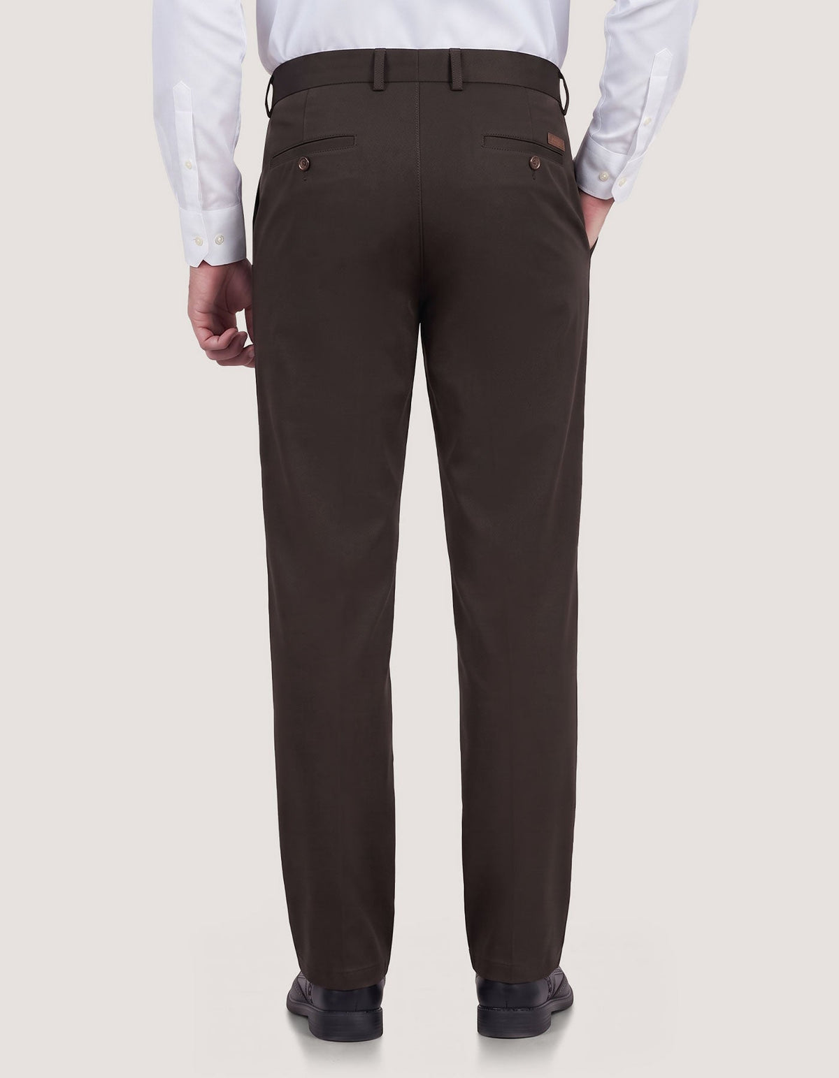 Chocolate Brown Moleskin Chino Trouser