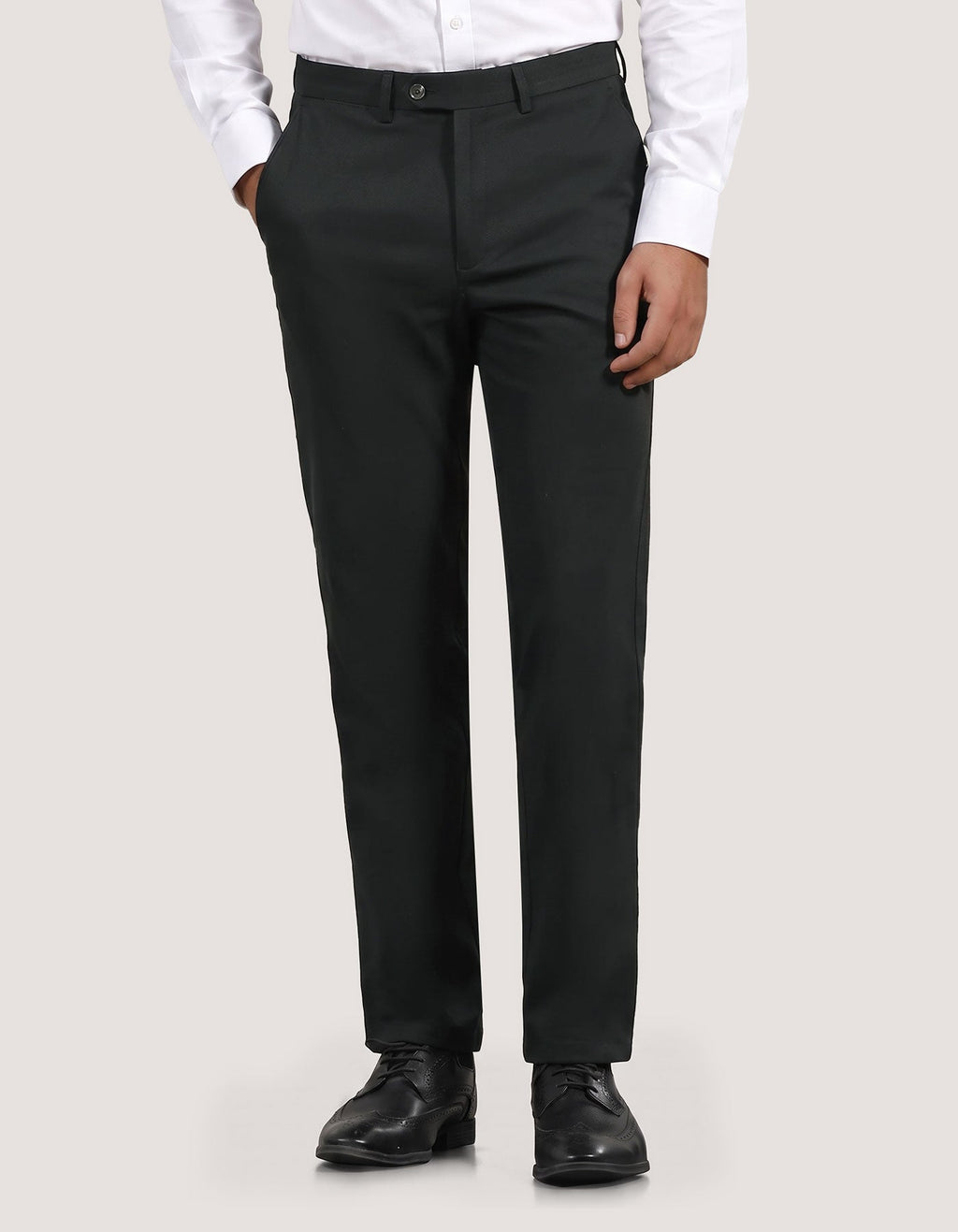 Dark Grey Moleskin Chino Trouser