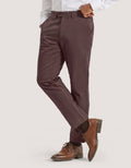 Chocolate Comfort Chino Trouser