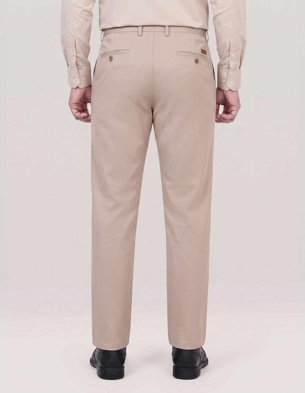 Stone Textured Easy Care Chino Trouser
