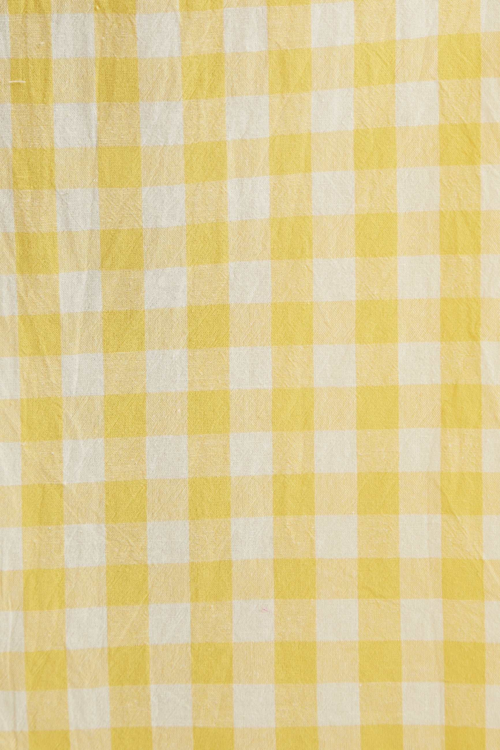 Louche Babette Picnic Checked Shirred Bodice Midi Dress