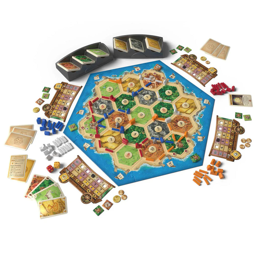 Catan: Traders & Barbarians Board Game Expansion - 5th/6th Edition