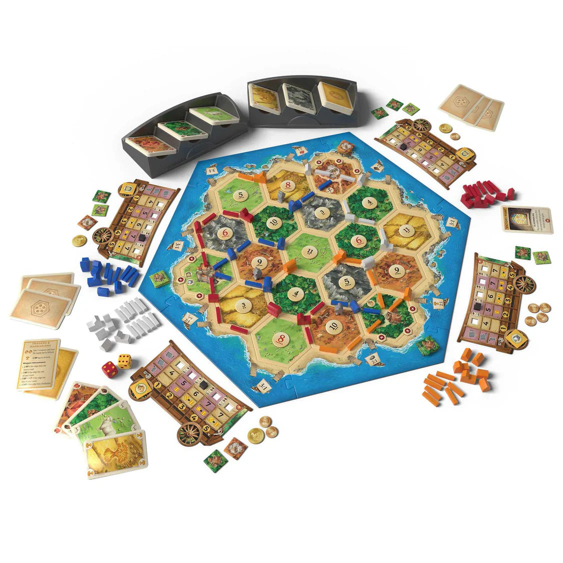 Catan: Traders & Barbarians Board Game Expansion - 5th/6th Edition