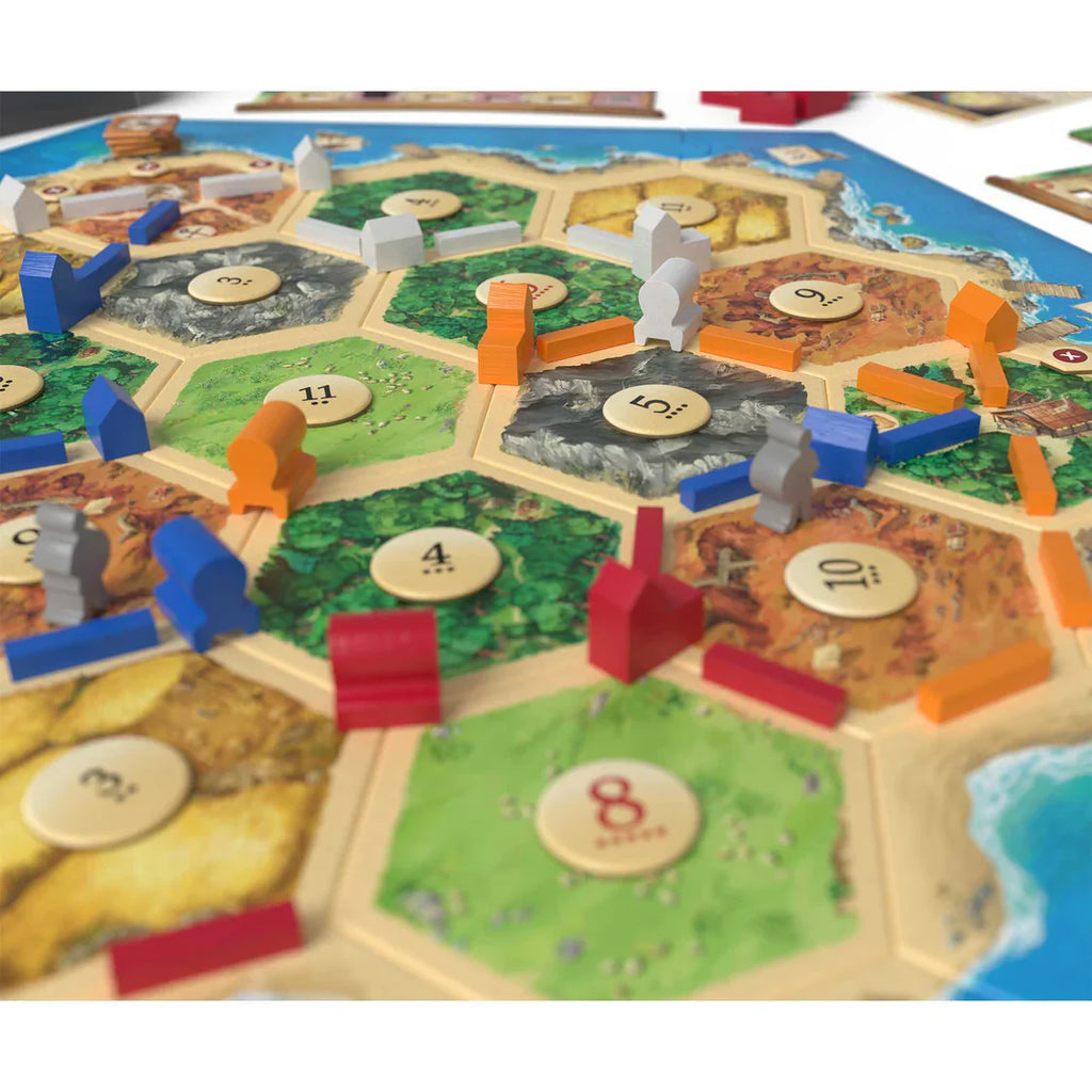 Catan: Traders & Barbarians Board Game Expansion - 5th/6th Edition