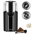 COFFA Electric Coffee Grinder - 200W Wet & Dry Stainless Steel Bowls