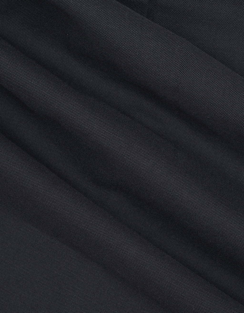 Black Long Sleeve Button Down Casual Shirt