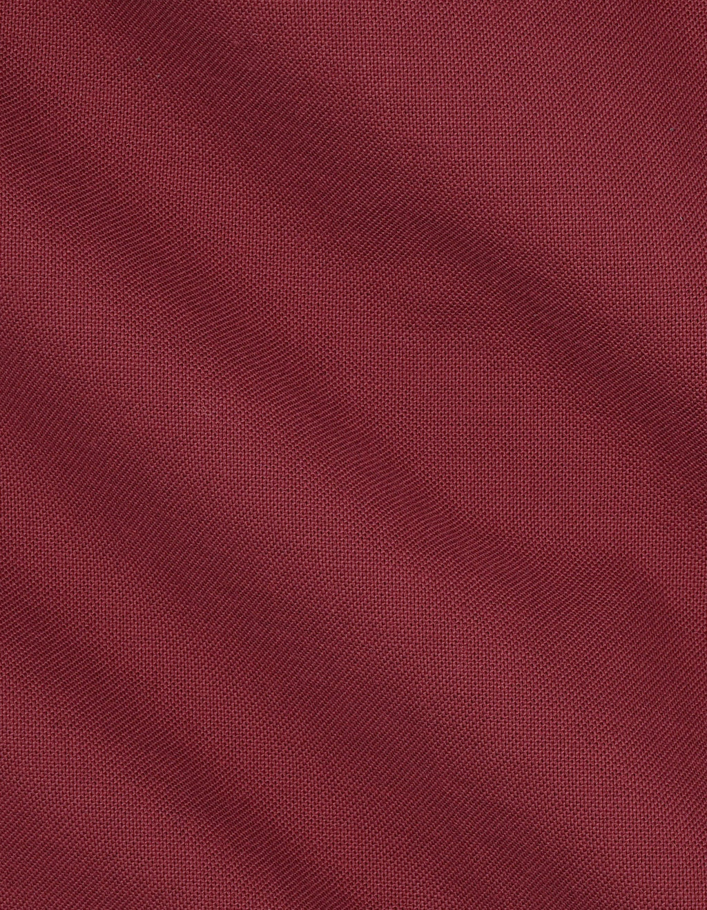 Maroon Long Sleeve Button Down Collar Shirt