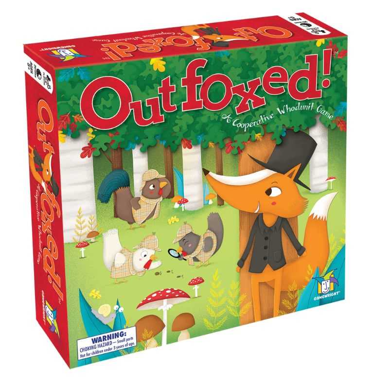 Outfoxed! Cooperative Mystery Board Game for Kids by Snaps