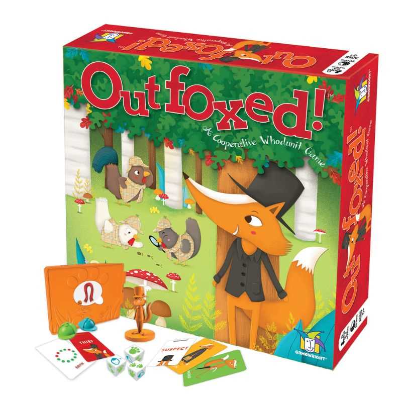 Outfoxed! Cooperative Mystery Board Game for Kids by Snaps